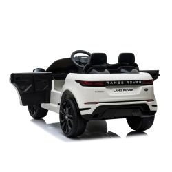 Coche eléctrico para niños Range Rover Evoque Blanco 7849