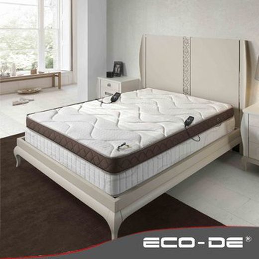 ECO-DE® REM-BED + Colchão Topper com massagem Biocerâmica integrada