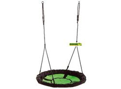 Columpio MADERA REDONDA MASGAMES DOBLE PLUS + asiento Nido + asiento de madera MA700016