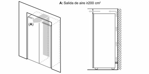 Congelador 1 puerta SIEMENS GS36NVIEP IQ300 Acero inoxidable antihuellas 186 x 60 cm