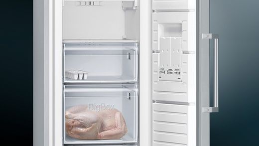 Congelador 1 puerta SIEMENS GS36NVIEP IQ300 Acero inoxidable antihuellas 186 x 60 cm