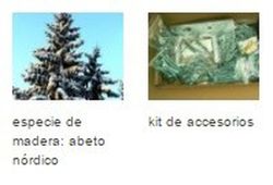 Persiana simples para casas de madeira Palmako 28/34 mm 103453