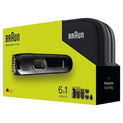Tondeuse à cheveux multibarber 6 en 1 MGK3921 de BRAUN