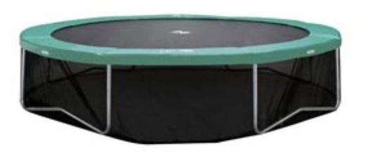 Protetor de cama elástica BERG redondo 380 cm FRAME NET