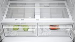 Frigorifico Americano SIEMENS KF96NAXEA IQ300 multipuerta BLACK INOX 183 x 90.5 cm