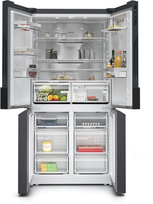 Frigorifico Americano SIEMENS KF96NAXEA IQ300 multipuerta BLACK INOX 183 x 90.5 cm
