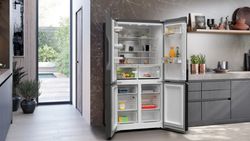 Frigorifico Americano SIEMENS KF96NAXEA IQ300 multipuerta BLACK INOX 183 x 90.5 cm