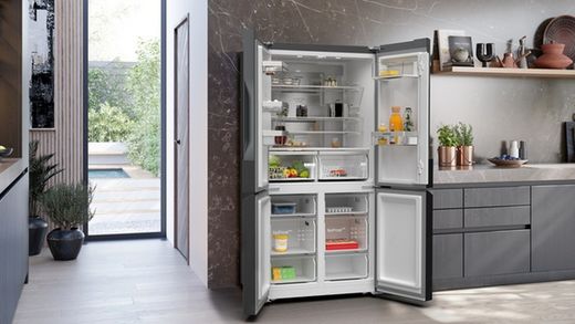 Frigorifico Americano SIEMENS KF96NAXEA IQ300 multipuerta BLACK INOX 183 x 90.5 cm