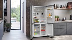 Frigorifico Americano SIEMENS KF96NVPEA IQ300 multipuerta 183 x 90.5 cm Acero inoxidable antihuellas
