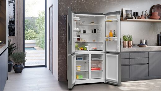 Frigorifico Americano SIEMENS KF96NVPEA IQ300 multipuerta 183 x 90.5 cm Acero inoxidable antihuellas