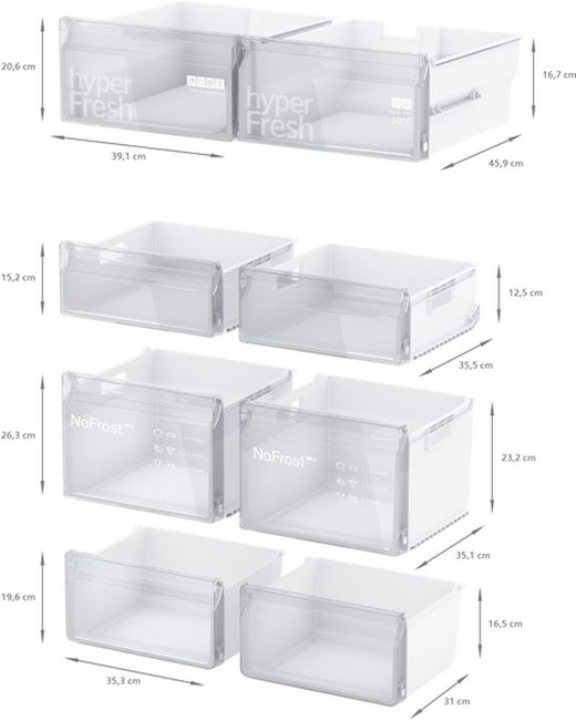 Frigorifico Americano SIEMENS KF96NVPEA IQ300 multipuerta 183 x 90.5 cm Acero inoxidable antihuellas