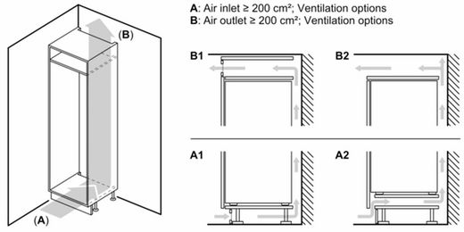 Frigorífico Integrable Combi SIEMENS KI86SAFE0 IQ500 177.2 x 55.8 cm, Puerta fija
