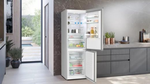 Frigorifico combinado SIEMENS KG36NXIDF IQ300 186 X 60 cm Acero antihuellas