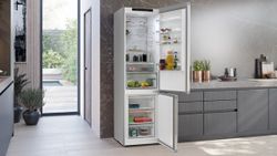 Frigorifico combinado SIEMENS KG39N2IAG IQ300 203x60 cm Acero antihuellas