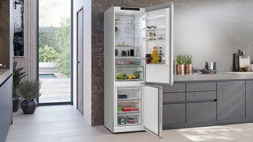 Frigorifico combinado SIEMENS KG39N2IAG IQ300 203x60 cm Acero antihuellas
