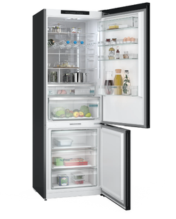Frigorifico Combinado SIEMENS KG49NSBBF IQ700 203 X 70 cm Cristal negro mate Total noFrost