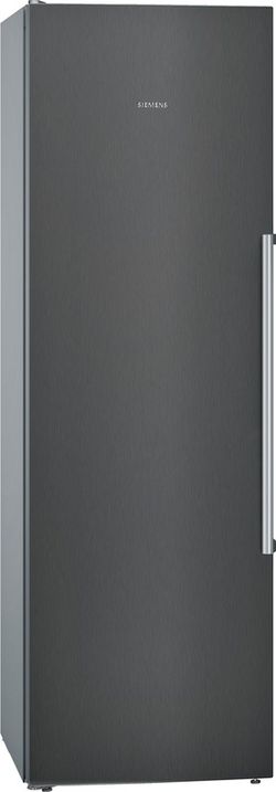 Frigorifico 1 puerta SIEMENS KS36VAXEP IQ500 - 186 x 60 cm Acero Negro antihuellas