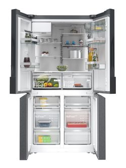 Frigorifico Multidoor SIEMENS KF96DAXEA IQ500 183 x 90.5 cm Acero negro antihuellas Total noFrost
