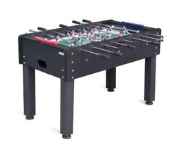 Futbolin 5"Exterior denver black "pro" de alta gama apto para bares Jugadores metal piernas cerradas Medida 142x76x92 (SIN MONEDERO) REFERENCIA 2377