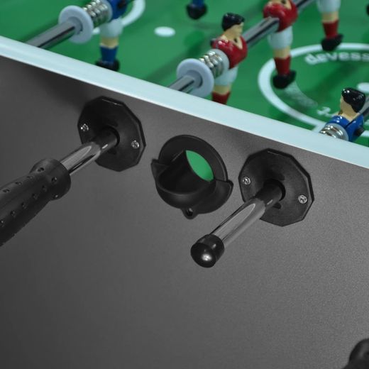 Futbolín Profesional “Hércules” Black – Jugadores Clásicos de Metal – 136x76x92 cm (CON MONEDERO) 2851