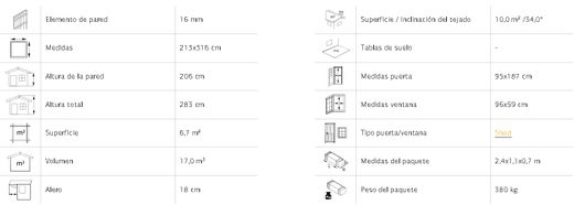 Gallinero de madera PALMAKO CHICK 6.7 m2 352 x 237 cm EL16-2132 109408