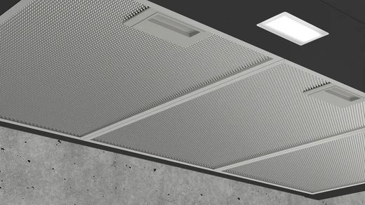 iQ100 Campana decorativa de pared 90 cm Negro LC96BBC60
