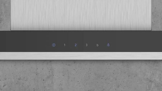 iQ300 Campana decorativa de pared 60 cm Acero inoxidable LC67BHM50