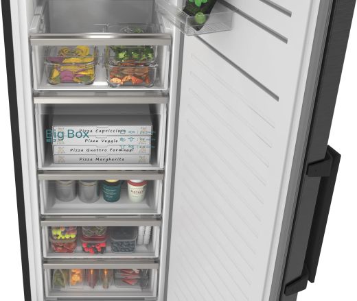 iQ300, Congelador de libre instalación, 186.2 x 59.5 cm, Acero negro antihuellas GS36NVXCG SIEMENS - ¡¡OFERTA SOLO RECOGIDA EN TIENDA DE IRUN!!
