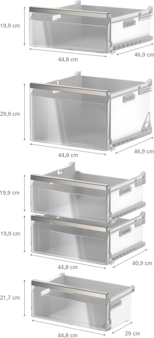 iQ300, Congelador de libre instalación, 186.2 x 59.5 cm, Inoxidable GS36NVIDG SIEMENS - ¡¡OFERTA SOLO RECOGIDA EN TIENDA DE IRUN!!