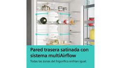 Frigorífico combinado SIEMENS KG36N2ICF IQ300 libre instalación 186 x 60 cm Acero antihuellas