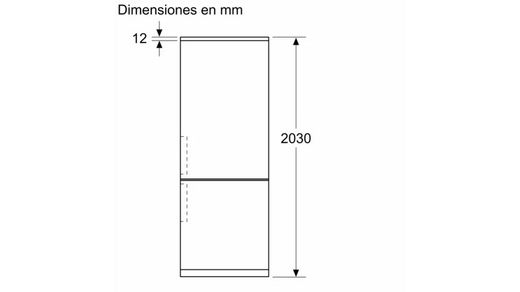 Frigorífico combinado SIEMENS KG39N2ICF IQ300 libre instalación 203 x 60 cm Acero antihuellas