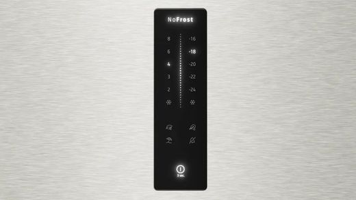 Frigorífico combinado SIEMENS KG39NXIBF iQ300 libre instalación 203 x 60 cm Acero antihuellas