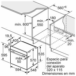 iQ300, Horno, 60 x 60 cm, Acero inoxidable HB574AER4 SIEMENS - ¡¡OFERTA SOLO RECOGIDA EN TIENDA DE IRUN!!