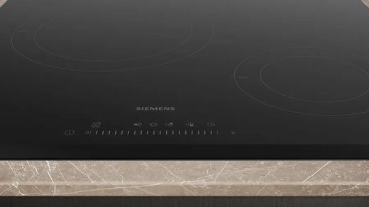 iQ300, Placa vitrocerámica, 60 cm, Negro, sin perfiles ET631FKP8E