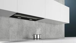 iQ500 Campana decorativa integrada 60 cm Cristal negro LJ67BAM60