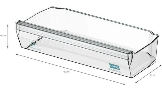 Frigorífico integrable SIEMENS KU21RADE0 bajo encimera 82 x 60 cm Cierre SoftClose