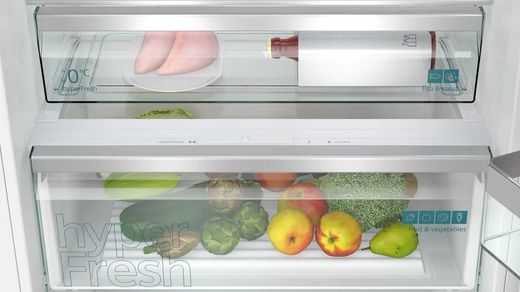 Frigorífico combi integrable SIEMENS KB96NADD0 IQ500 193.5 x 70.8 cm Cierre SoftClose