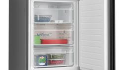 Frigorífico combinado SIEMENS KG39NAXCF IQ500 libre instalación 203 x 60 cm Acero negro antihuellas