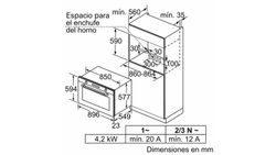 Horno SIEMENS VB578D0S0 iQ500 90 X 60 cm, Acero inoxidable