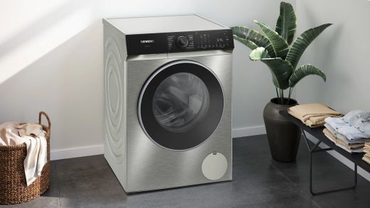 iQ500, Lavadora de carga frontal, 10 kg, máx. 1600 rpm, Acero antihuellas WG56H2AXES - ¡¡OFERTA SOLO RECOGIDA EN TIENDA DE IRUN!!