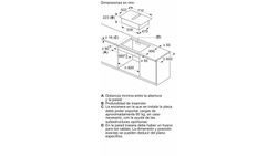 Placa de inducción con extractor integrado SIEMENS ED751HQ26E IQ500 70 cm sin perfiles