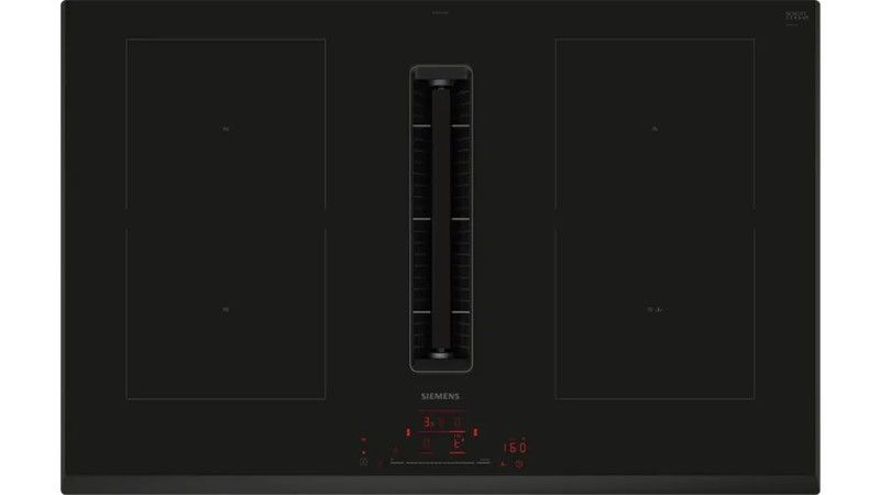 Placa de inducción con extractor integrado SIEMENS ED851HQ26E IQ500 80 cm sin perfiles
