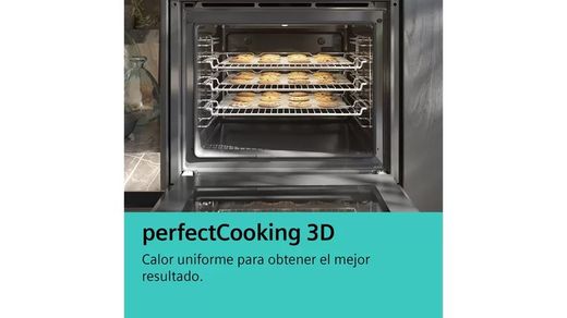 Horno SIEMENS HB734G1B1 iQ700 60 x 60 cm Negro