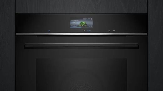 iQ700 Horno SIEMENS 60 x 60 cm Negro, HB776G1B1
