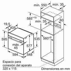 iQ700, Horno, 60 x 60 cm, Negro HB778G9B1 SIEMENS - ¡¡OFERTA SOLO RECOGIDA EN TIENDA DE IRUN!!