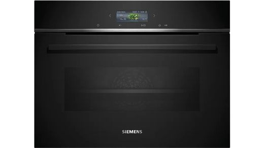 Horno compacto SIEMENS CB774G1B1 IQ700 60 x 45 cm Negro