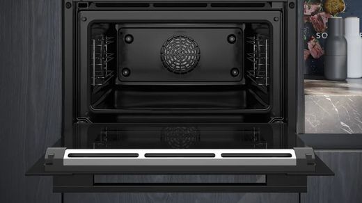 Horno compacto SIEMENS CB774G1B1 IQ700 60 x 45 cm Negro