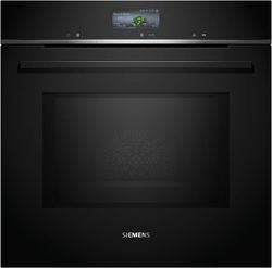 iQ700 Horno con microondas SIEMENS 60 x 60 cm Negro, HM776GKB1