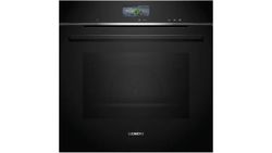 iQ700, Horno con vapor SIEMENS, 60 x 60 cm, Negro, HR736G1B1