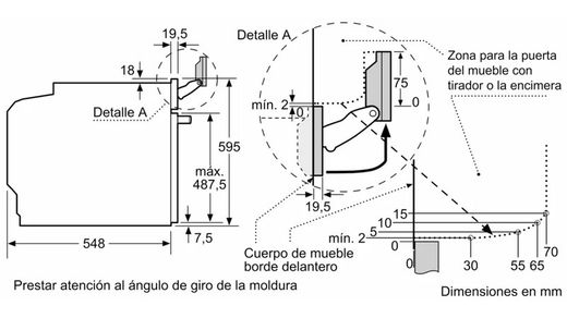 iQ700 Horno con vapor SIEMENS HS736G3B1 60 x 60 cm Negro
